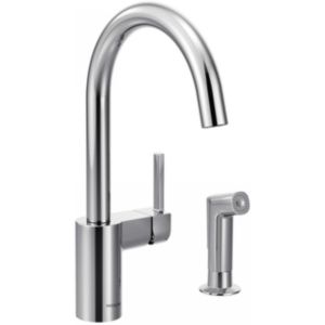 Moen 7165 Align Chrome one handle high arc kitchen faucet