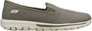 Womens Skechers GOwalk Icon   Charcoal Casual Shoes