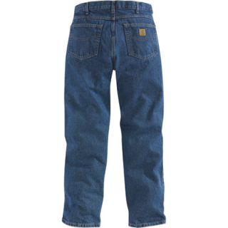 Carhartt Relaxed Fit Tapered Leg Jean   Stonewash, 30in. Waist x 30in. Inseam,
