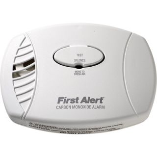 First Alert Carbon Monoxide Alarm   3 Pack, Plug In, Model C0600