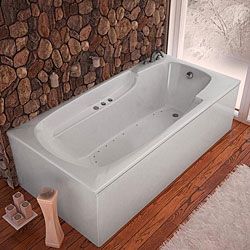 Eros White 60x32 inch Air Tub (Acrylic Electrical 110volts 20 amp circuitBlower 1.0Pump size 1.5 HP 24 jetsReinforced acrylic shell with a thick layer of fiberglass/resin/ for added strengthAcrylic bath shells are thermoformed in high gloss Lucite Non 