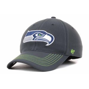 Seattle Seahawks 47 Brand NFL Game Time Closer Cap