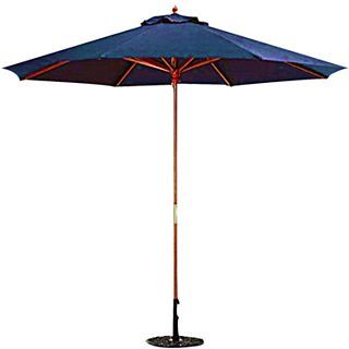 9 Round Wood Umbrella