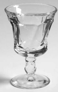 Fostoria Jamestown Clear Wine Glass   Stem #2719, Heavy   Pressed