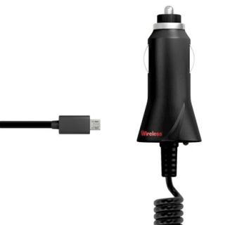 Just Wireless Car Mobile Charger for Blackberry Phones   Black (03402)