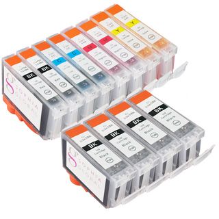 Sophia Global Compatible Ink Cartridge Replacement For Canon Bci 3 And Bci (12 Pack) (multiPrint yield Meets Printer Manufacturers Specifications for Page YieldModel 4eaBCI3B2eaBCI6BCMYPack of 12We cannot accept returns on this product. )