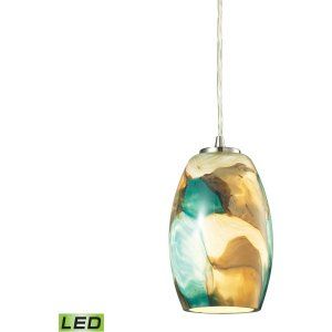 ELK Lighting ELK 31539 1CG LED Surreal 1 Light Pendant