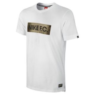 Nike F.C. Glory Block Mens T Shirt   White