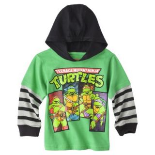 Teenage Mutant Ninja Turtles Infant Toddler Boys Long Sleeve Tee   Green 4T