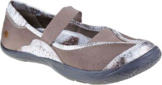 Womens Kalso Earth Shoe Intrigue Too   Khaki Metallic Mesh Casual Shoes
