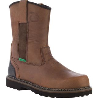 Brookville Waterproof Wellington Boot   Brown, Size 9 Wide, Model# G5134