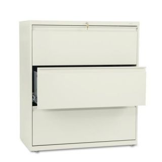 Hon 800 Series 36 inch Wide Three drawer Commercial Lateral File Cabinet