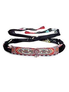 Johnny Was, Sizes 14 24 Sangria Obi Belt  