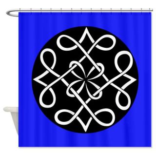  Royal Blue Modern Shower Curtain  Use code FREECART at Checkout