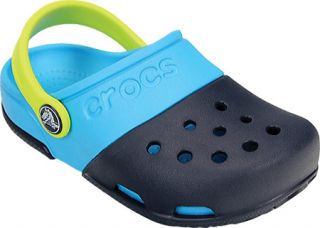 Childrens Crocs Electro II Clog   Navy/Electric Blue Casual Shoes