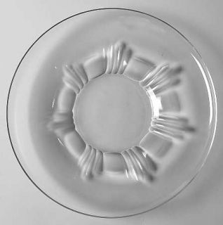 Royal Leerdam   Netherland Brioso Luncheon Plate   Cut Vertical & Panels On Bowl