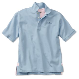 The Orvis Signature Polo / Regular, Chambray, Xx Large