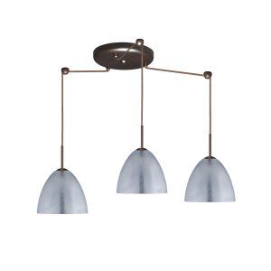 Besa Lighting BEL 3BC 7572SF BR Sasha II Pendant