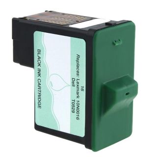 Dell 1/ Lexmark 16/ 17 Black Ink Cartridge (remanufactured) (BlackModel Dell T0529, Lexmark 16/ 10N0016, 17/ 10N0217Print technology InkjetWarning California residents only, please note per Proposition 65 that this product may contains chemicals known 