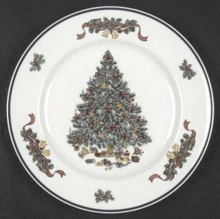 Johnson Brothers Victorian Christmas (Made In England) Dinner Plate, Fine Chin