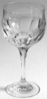 Peill Diana Water Goblet   Polished & Gray Cut