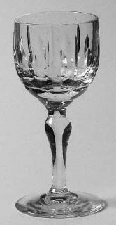 Stuart Hampshire Cordial Glass   Vertical & Horizontal Cuts On Bowl