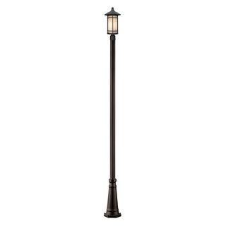 Z lite Cylindrical Outdoor Post Light