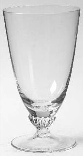 George Borgfeldt Lisa Juice Glass   Plain Bowl,Clear Bowl & Twist Stem