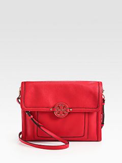 Tory Burch Amanda E Tablet Crossbody Bag   Red