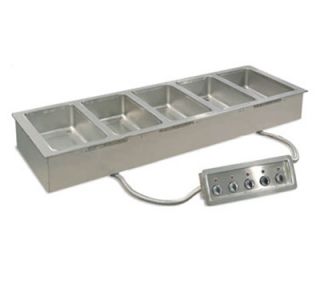 Piper Products Drop In Hot Food Multi Well w/ 2 Pan Capacity, Stainless, 208/1V