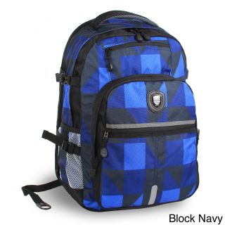J World Cloud Laptop Backpack (Blinker black, blinker white, block navy, block pinkWeight 2 poundsHandle One (1) top handleStrap measurements 30 inch to 50 inches longCompartments Large interior compartment, padded laptop sleeveDimensions 18.5 inches