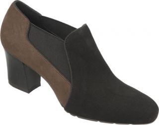 Womens Franco Sarto Merlot   Black/Dark Slate Suede Boots