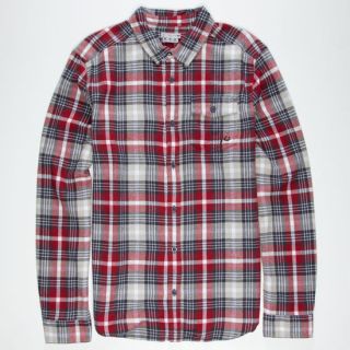 Sublet Mens Flannel Shirt Brick In Sizes Large, Xx Large, Small, X Large,