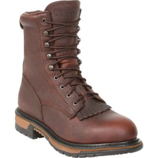 Rocky Waterproof Steel Toe EH Lacer Work Boot   Brown, Size 9, Model# 6717