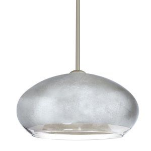 Besa Lighting BEL 1TT 4345SF SN Brio 14 1 Light Pendant