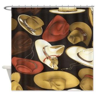  Cowboy Hats Shower Curtain  Use code FREECART at Checkout