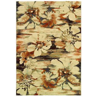 Easton Mosaic Florals/ Multi Area Rug (311 X 53) (MultiSecondary colors Adobe, Black, Bone, Brown, Burnt Kindling, Sea Mist, Stucco, Terra CottaPattern FloralTip We recommend the use of a non skid pad to keep the rug in place on smooth surfaces.All rug