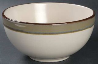 Gibson Designs Solice Soup/Cereal Bowl, Fine China Dinnerware   Elite,Olive Gree