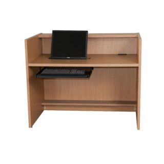 Paragon Furniture Circulation Desk with Transaction Shelf 39 TDS