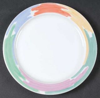 Block China Palette Salad Plate, Fine China Dinnerware   Spal Line, Multicolor R