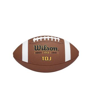 Wilson Td Junior Composite Football (BrownApproved for play in all major youth leaguesRecommended for ages 9 12 years oldDimensions 10.7 inches long x 6.1 inches wide x 5.9 inches highWeight 1 pound ACL laces Junior Materials Composite leatherColor Br