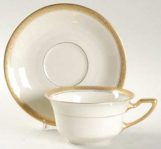 Rosenthal   Continental Royal Flat Cup & Saucer Set, Fine China Dinnerware   Ivo