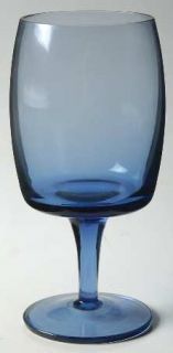 Gorham Accent Ii Blue Water Goblet   Smokey/Gray  Blue