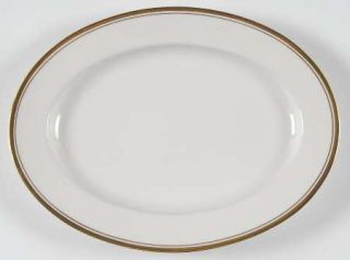 Noritake Viceroy 11 Oval Serving Platter, Fine China Dinnerware   Ivory,Thin Go