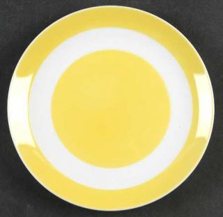 Fitz & Floyd La Ronde Dark Yellow Bread & Butter Plate, Fine China Dinnerware  