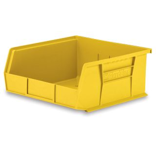 Akrobins For Racks And Panels   11X10 7/8 X5   Yellow   Yellow   Lot of 6  (30235YELLO)