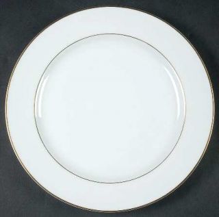 Noritake N1595 Dinner Plate, Fine China Dinnerware   Gold Verge &1/8 Trim,Nippo