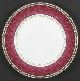 Royal Albert Seasons Of Colour Red Service Plate (Charger), Fine China Dinnerwar