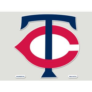Minnesota Twins Wincraft Die Cut Color Decal 8in X 8in