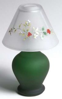 Pfaltzgraff Winterberry Tea Light Lamp with Shade, Fine China Dinnerware   Stone